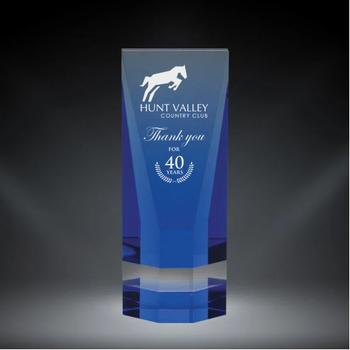 Cobalt Crystal Wedge