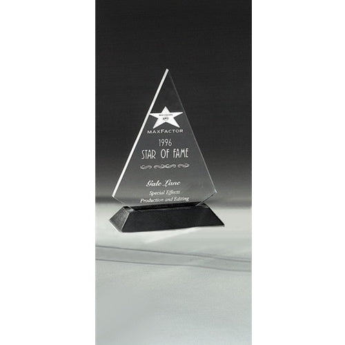 Triangular Acrylic Award