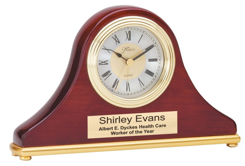 MANTLE CLOCK ROSEWOOD 4.5"X7.5"