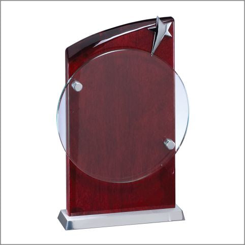 Rosewood Stand With Star 9"