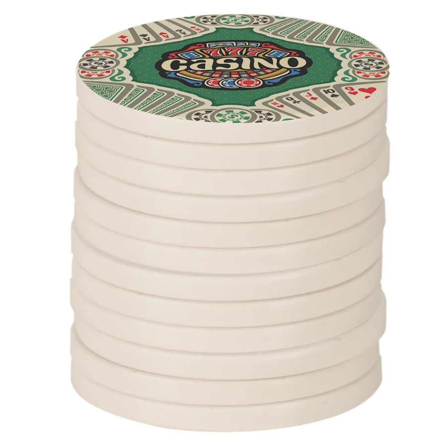 Sublimatable Poker Chip