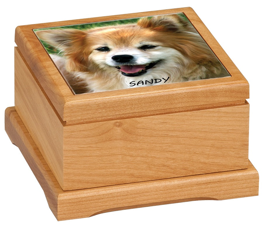 Red Alder Pet Urn