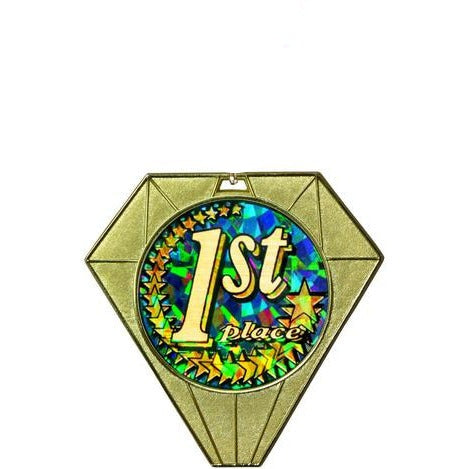 Exclusive Jewel Medal with Round Insert